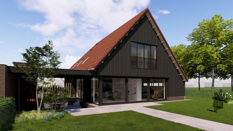 Modern landelijke woning in Berghem