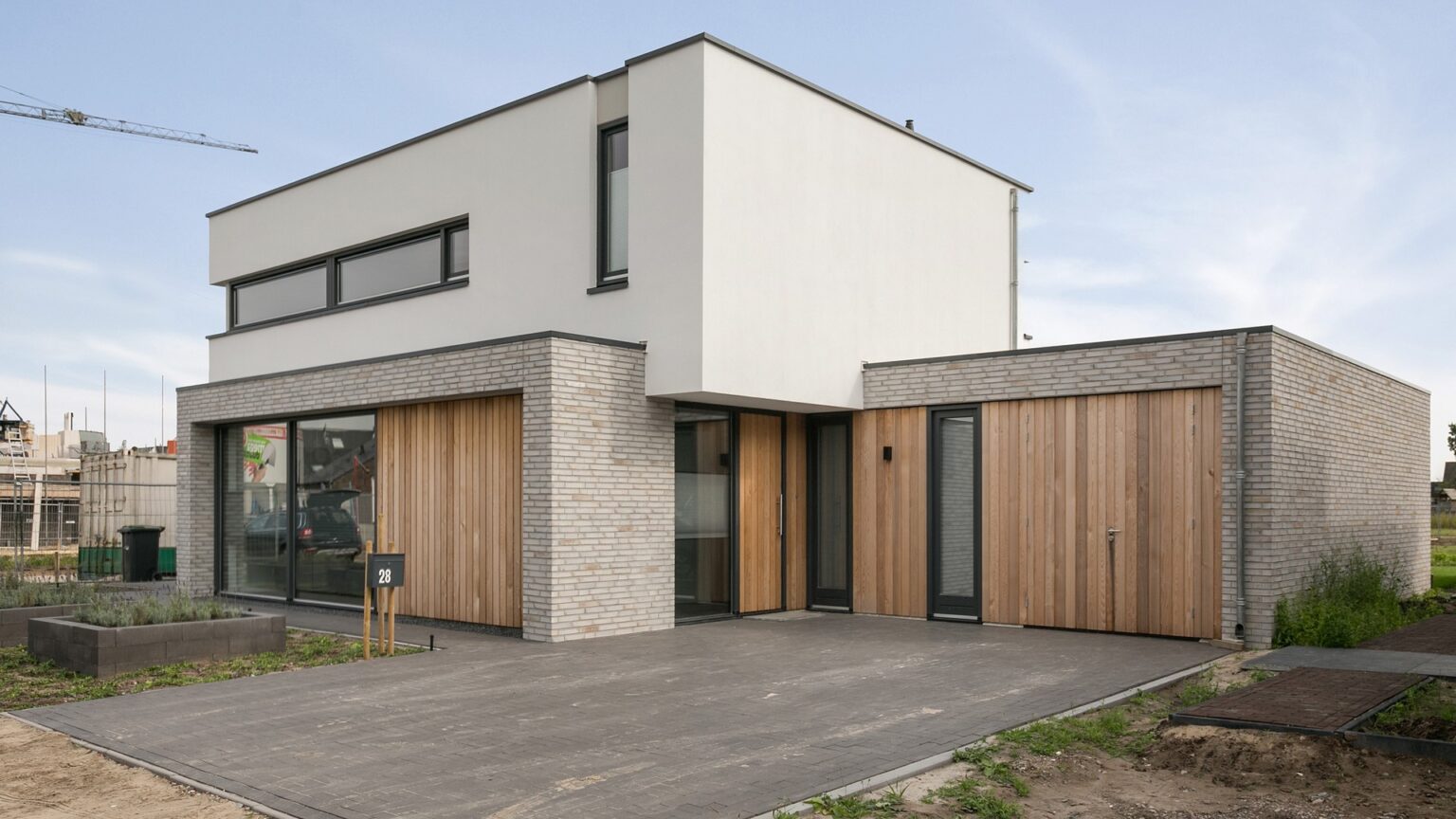 Kubistische villa in Berghem