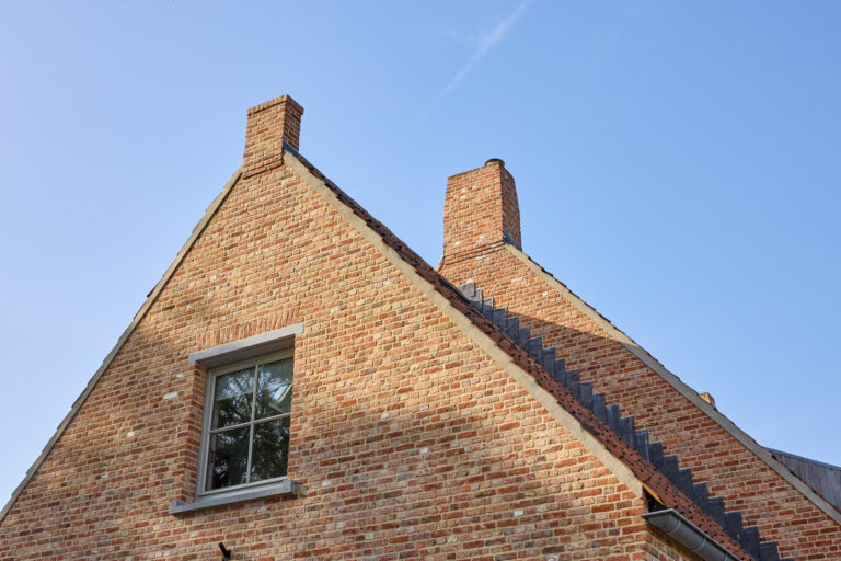 Landelijke bakstenen woning